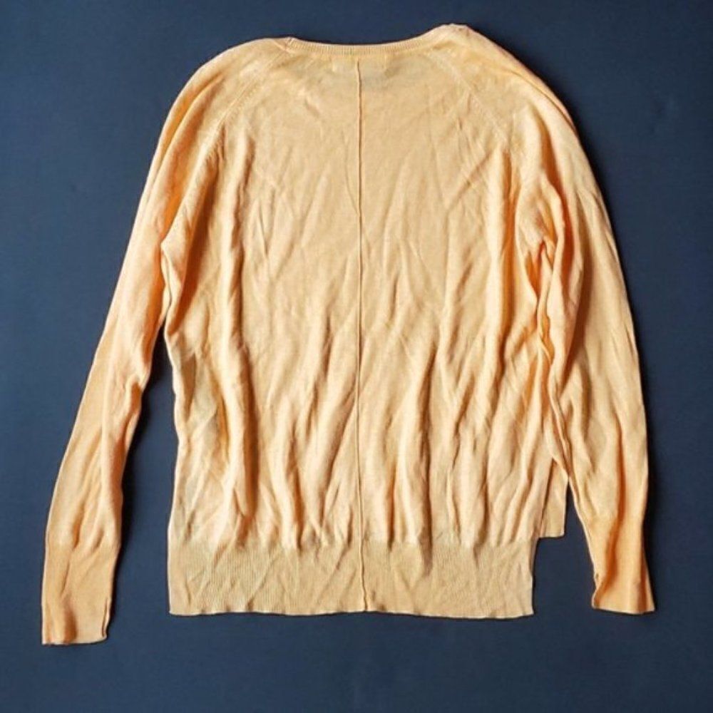 Zara Knit Orange Light Sweater - Picture 7 of 9